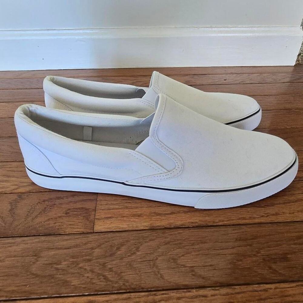 Goodfellow & Co white slip on sneakers  
10.5